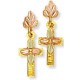 Cross Earrings - by Landstrom's